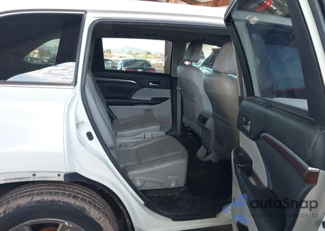 2016 Toyota Highlander Limited Platinum V6 from USA, damaged, VIN 5TDDKRFH1GS314308